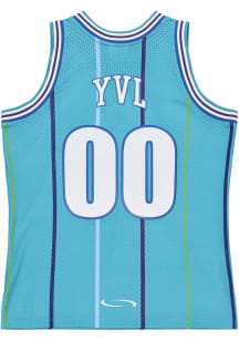 Mitchell and Ness Charlotte Hornets Teal M&N x Playboi Carti Throwback Basketball Jersey