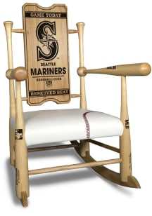 Seattle Mariners Memories and Dreams Baseball Bat Rockers