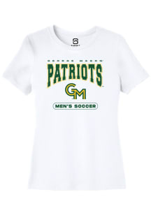 Summit Sportswear George Mason University Womens White Mens Soccer Short Sleeve T-Shirt