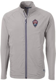 Cutter and Buck Colorado Rapids Mens Grey Adapt Eco Medium Weight Jacket
