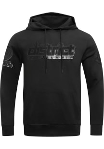 Pro Standard Washington Wizards Mens Black Triple Black Fashion Hood
