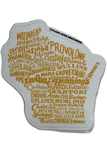 Wisconsin Cheese Makers Stickers - Yellow