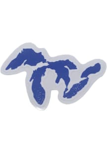 Wisconsin Great Lakes Stickers - Blue