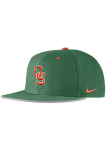 Nike Oklahoma State Cowboys Mens Kelly Green Aero True On-Field Baseball Fitted Hat