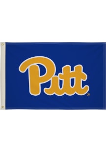 Pitt Panthers 2' x 3' Silk Screen Grommet Flag - Navy Blue
