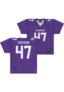 Cody Stufflebean   K-State Wildcats Purple NIL Purple Football Jersey