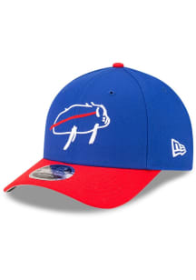 New Era Buffalo Bills Billustration 9FORTY Modern Crown Adjustable Hat - Blue