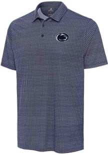 Antigua Penn State Nittany Lions Mens Navy Blue Mosiac Short Sleeve Polo