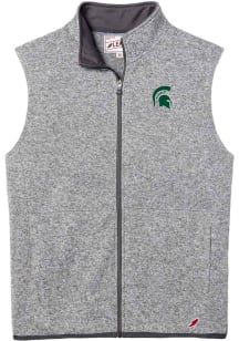 Michigan State Spartans Mens Grey Saranac Sleeveless Jacket