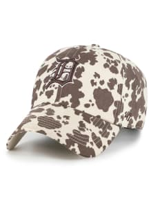 47 Detroit Tigers Brown Bessie Clean Up Womens Adjustable Hat