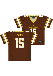 Adam Parks  Campus Ink Western Michigan Broncos Brown NIL Football Jersey