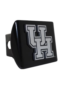 Houston Cougars Black Metal Car Accessory Hitch Cover
