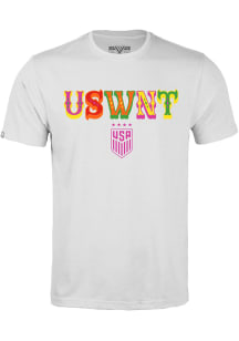 Levelwear USWNT White Richmond Fiesta Short Sleeve T Shirt