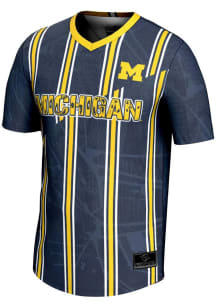 ProSphere Michigan Wolverines Mens Blue Vigor Soccer Jersey