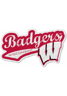 Wisconsin Badgers Distressed Team Logo Pennant - Gold