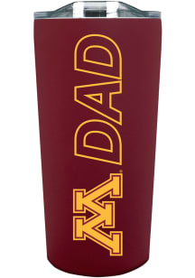 Minnesota Golden Gophers 18oz Dad Soft Touch Stainless Steel Tumbler - Maroon