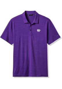 Travis Mathew K-State Wildcats Mens Purple Halftime Show Short Sleeve Fashion Polo
