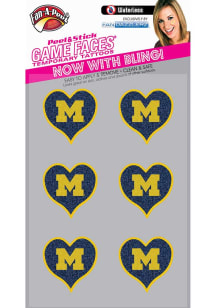 Michigan Wolverines 6pk Fandazzler Tattoo