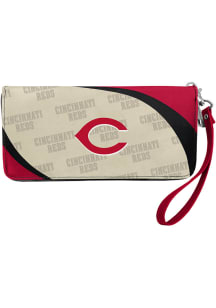 Cincinnati Reds Curve Zip Womens Wallets