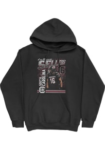 LaNorris Sellers Campus Ink USC Trojans Youth Graffiti Long Sleeve Player Hoodie Black