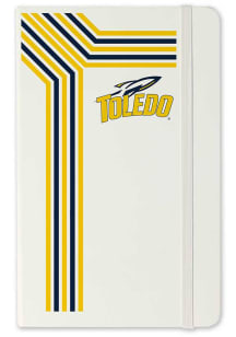 Toledo Rockets Retro Stripes Journals - White