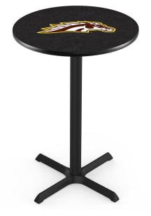 Western Michigan Broncos Cross Base Pub Table