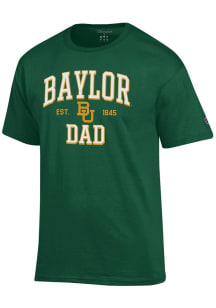 Champion Baylor Bears Green Est Date Dad Jersey Short Sleeve T Shirt