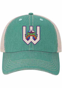 Wichita Wind Surge Old Favorite Meshback Adjustable Hat - Green