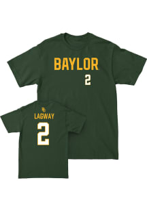 DJ Lagway Baylor Bears Green Football Name And Number Short Sleeve Fashion Player T Shirt