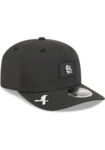 New Era St Louis Cardinals RH Exclusive 2026 Clubhouse 9SEVENTY Stretch Snap Adjustable Hat - Blac..