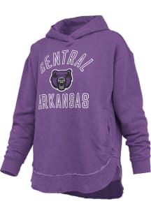 Pressbox Central Arkansas Bears Womens Purple Rockford Hooded Sweatshirt