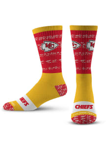 Kansas City Chiefs Red Distruptor Multi Youth Crew Socks