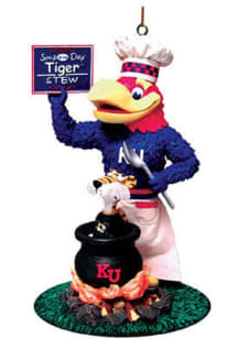 Kansas Jayhawks Soup of the Day Ornament - Blue