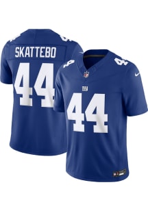Cam Skattebo Nike New York Giants Mens Blue Home Limited Football Jersey