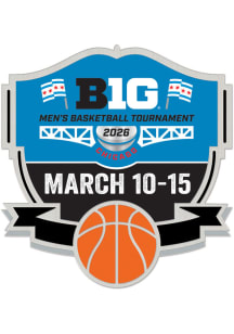 Big Ten Souvenir 2026 Big Ten Mens Pin - Light Blue