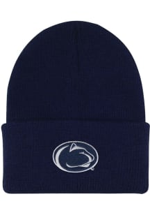 LogoFit Penn State Nittany Lions Navy Blue North Pole Youth Knit Hat