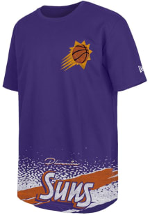 New Era Phoenix Suns Purple Sport Class Short Sleeve Fashion T Shirt