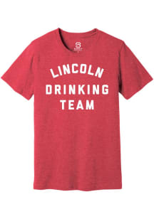 Summit Sportswear Lincoln Red Drinking Team Short Sleeve Fashion T Shirt