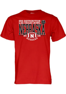 Blue 84 Nebraska Cornhuskers Red 2025 Las Vegas Short Sleeve T Shirt