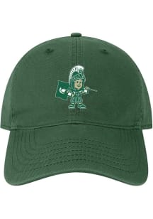 Michigan State Spartans Green Junior Sparty EZY Youth Adjustable Hat