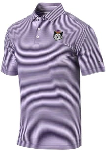 Columbia Washington Huskies Mens Purple Vault Heat Seal Omni Wick Club Invite Short Sleeve Polo