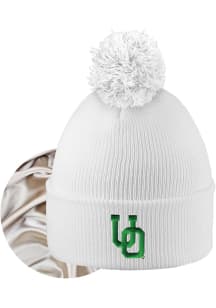 LogoFit Oregon Ducks White Monroe Womens Knit Hat