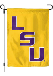 LSU Tigers 13x18 2 Sided Garden Flag - Gold