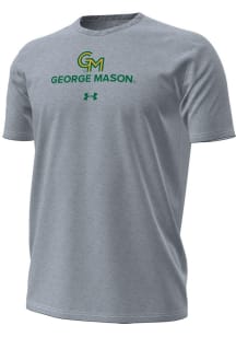 Under Armour George Mason University Grey Performance Short Sleeve T Shirt