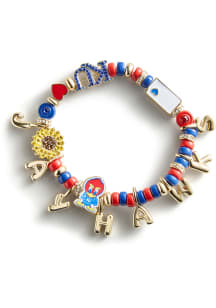 BaubleBar Kansas Jayhawks Motif Slogan Charm Womens Bracelet