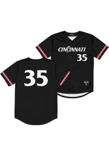 Alex Gonzalez  Cincinnati Bearcats Mens Black NIL Baseball Jersey