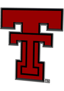 Texas Tech Red Raiders Full Color Car Emblem - Red