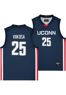 Olivia Vukosa  Campus Ink UConn Huskies Navy Blue NIL Jersey