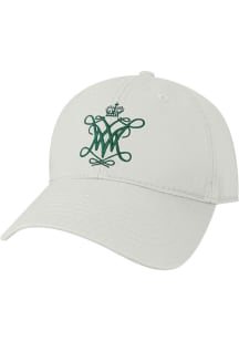Legacy William & Mary Tribe Wordmark EZA Twill Adjustable Hat - White