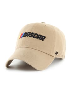 47 NASCAR Gear Wordmark Clean Up Adjustable Hat - Khaki